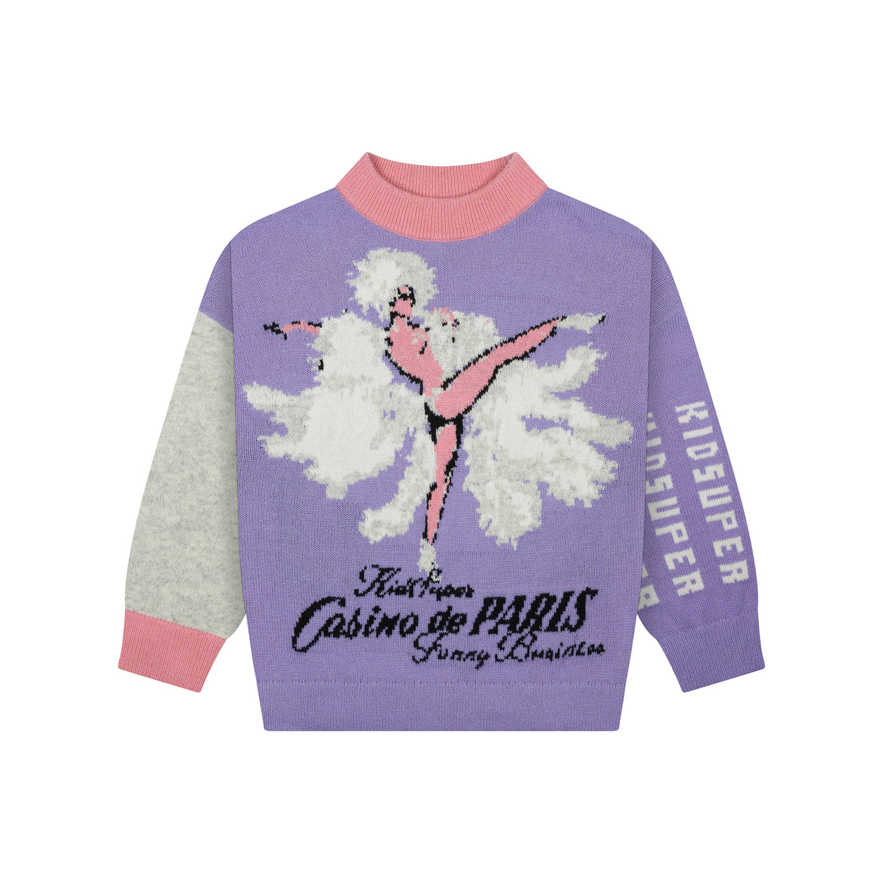[Purple] Funny Business Sweater
