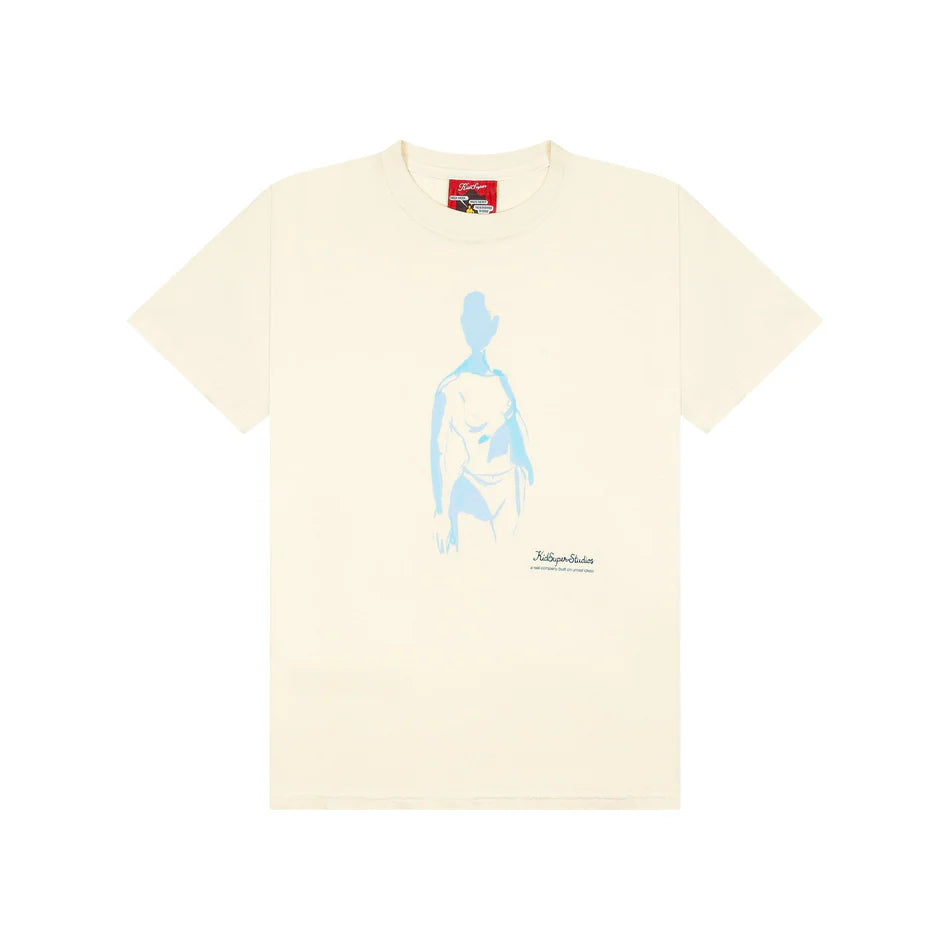 [Cream-Tan] Painted Man Tee