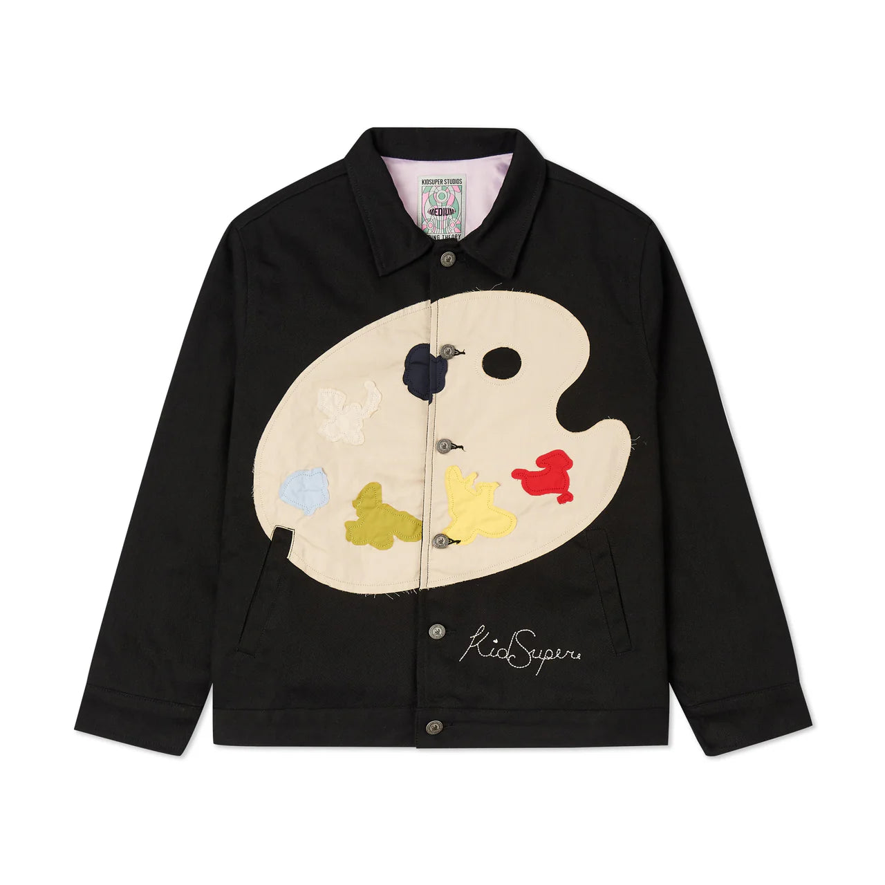 [Black] Paint Palette Work Jacket