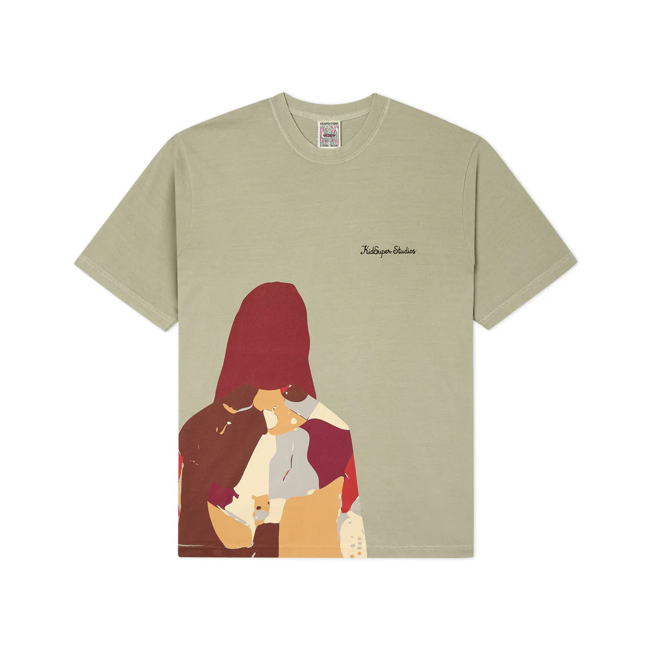 [Green/Shale] Figure Tee