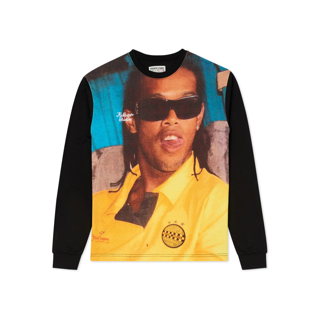 [Black] Ronaldinho x KidSuper Printed LS