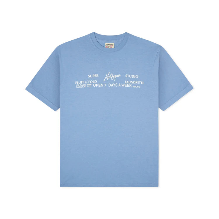 [Blue] Laundromat Tee
