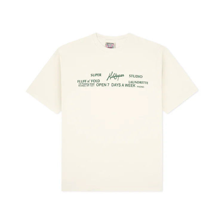 [Cream] Laundromat Tee