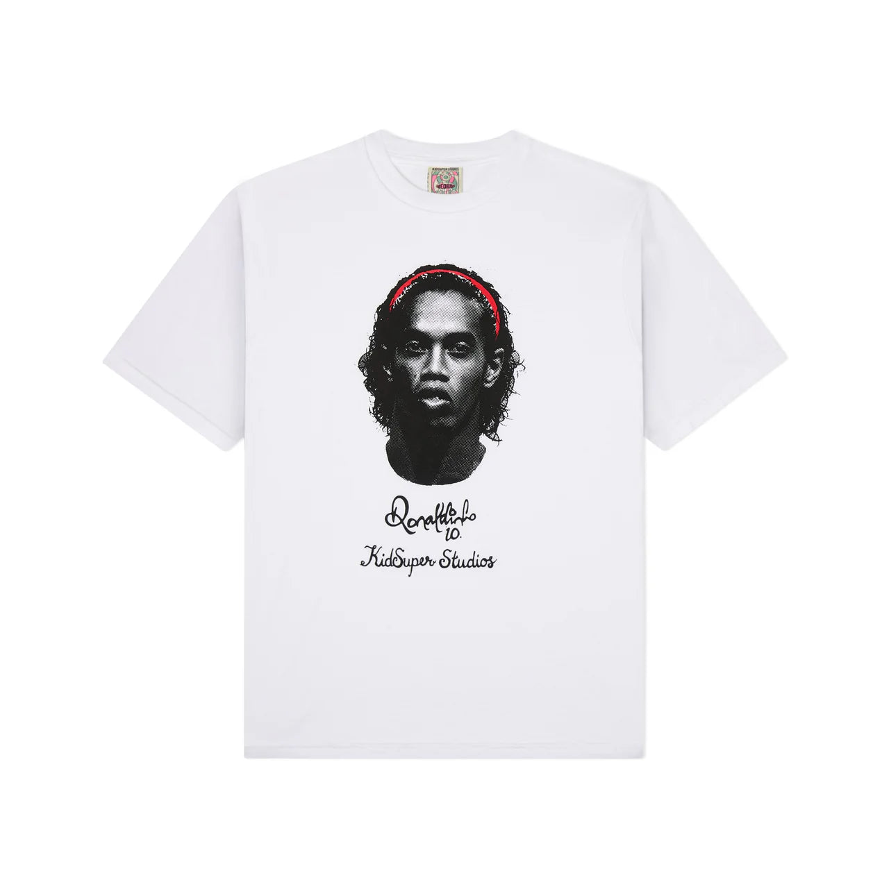 [White] Ronaldinho x KidSuper Portrait Tee