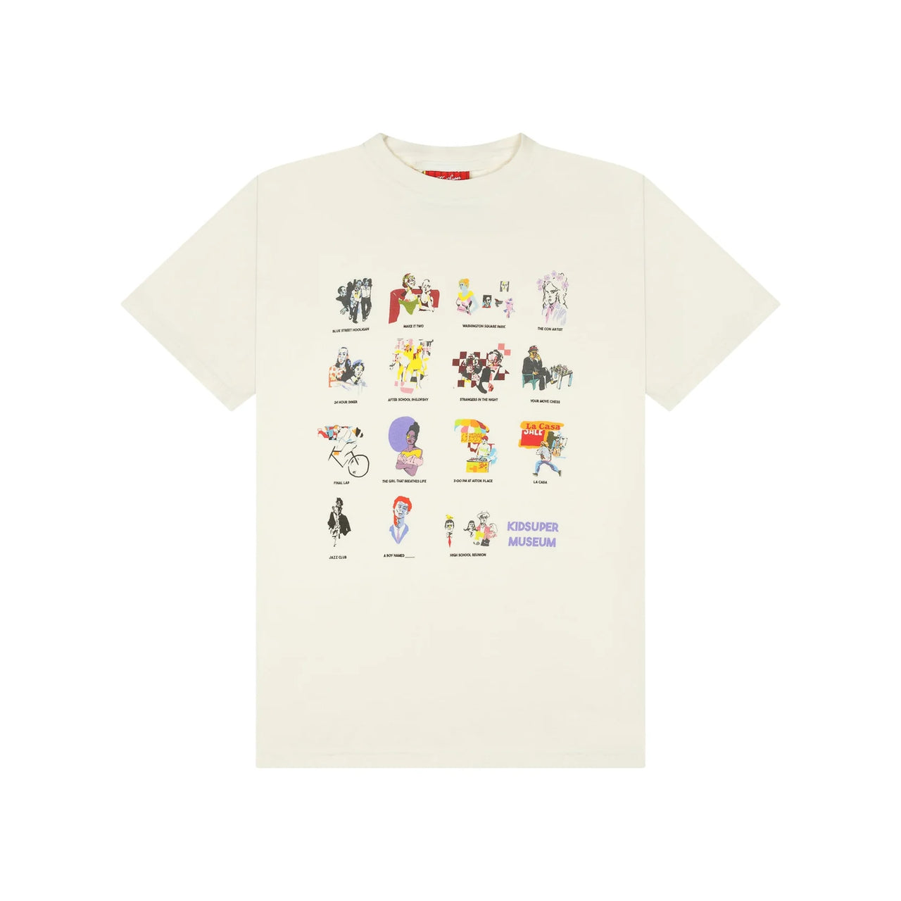 [Cream-Tan] Kissing Bag Tee