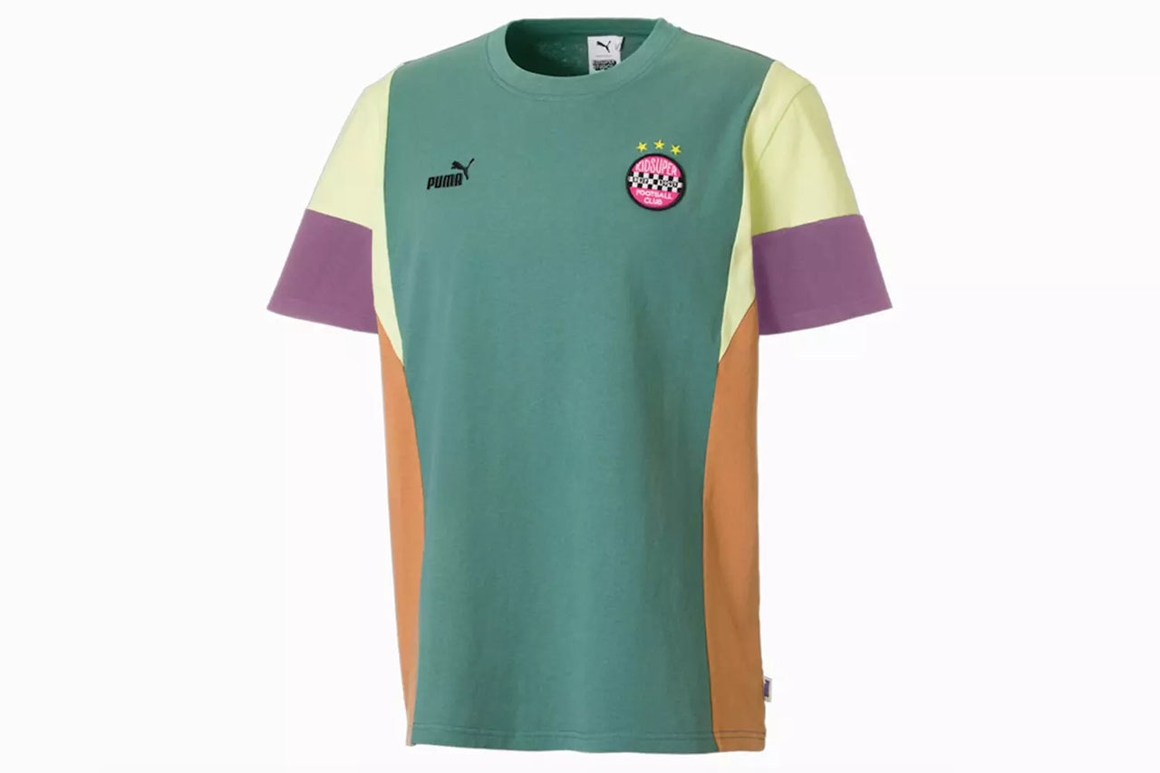 [GREEN/Spruce Green Panel] Puma x Kidsuper Mens Tee
