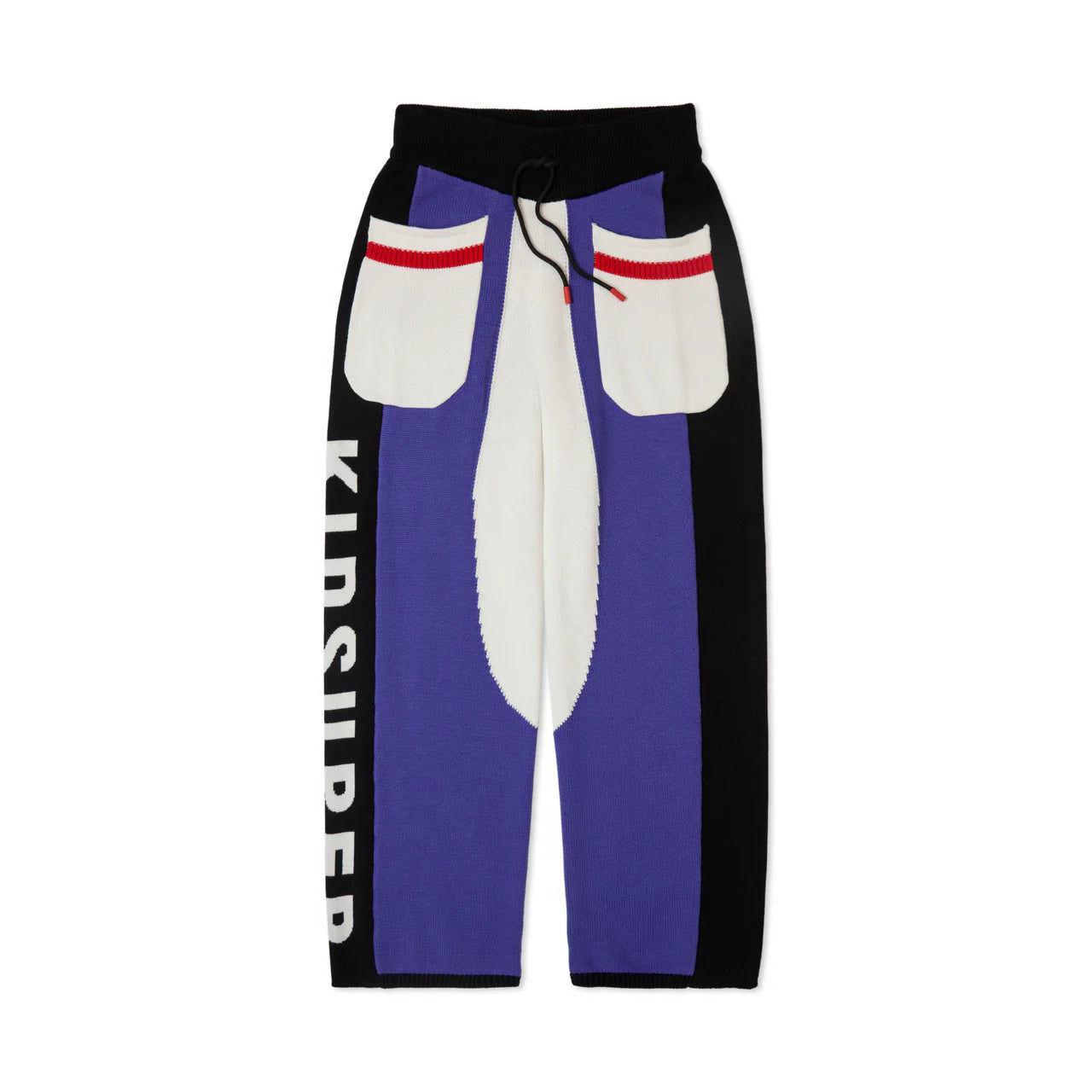 [MULTICOLOR] BROOKLYN NETS X KidSuper Knit Warm-up Knit Pant