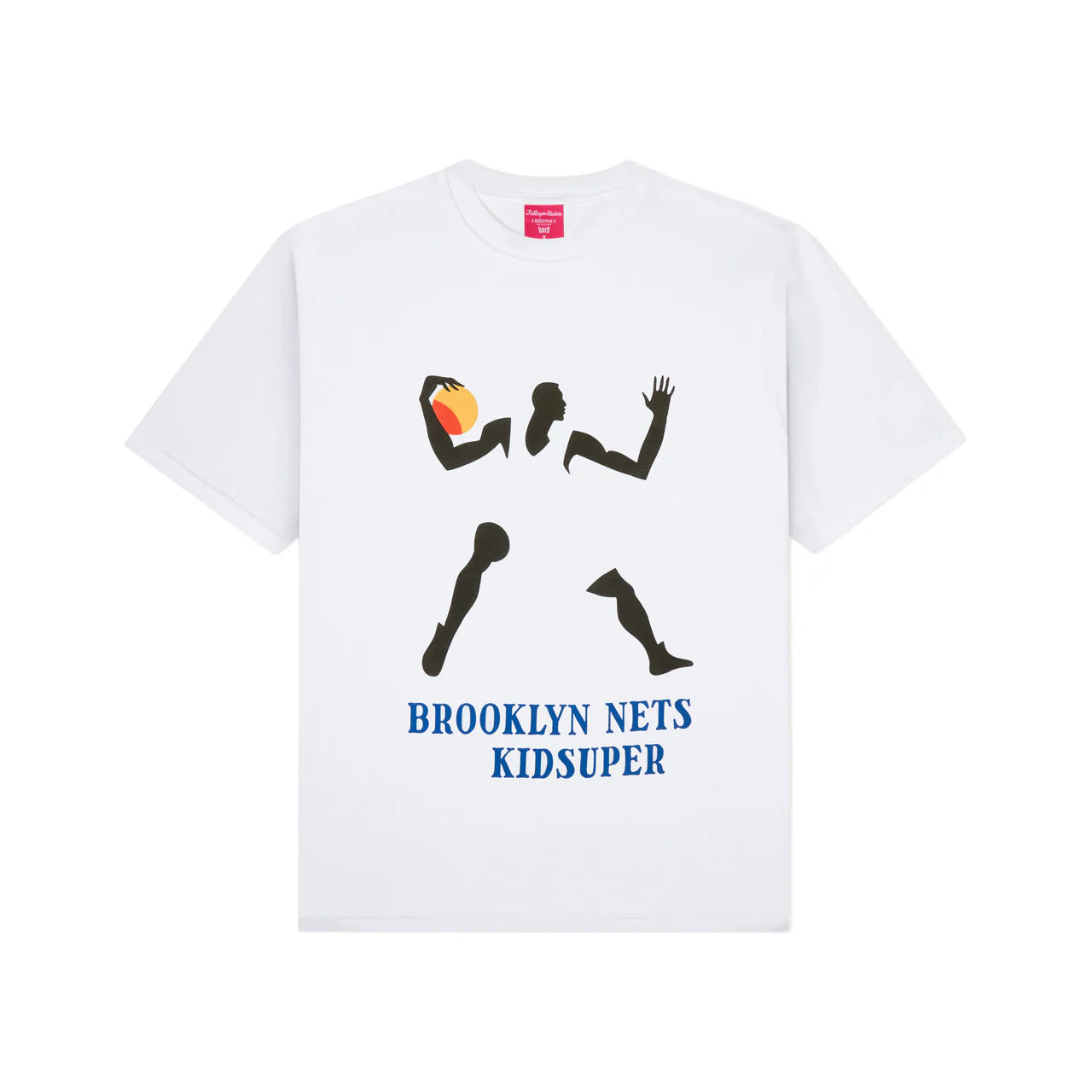 [WHITE] BROOKLYN NETS X KidSuper Doodle Player Tee