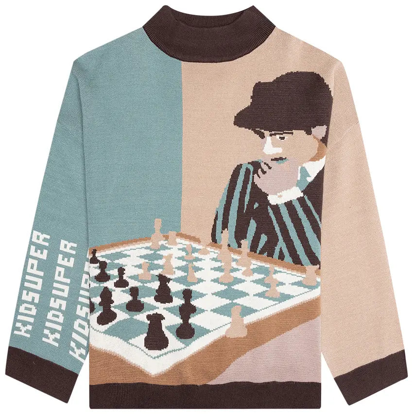 [Multicolor] Chess Sweater