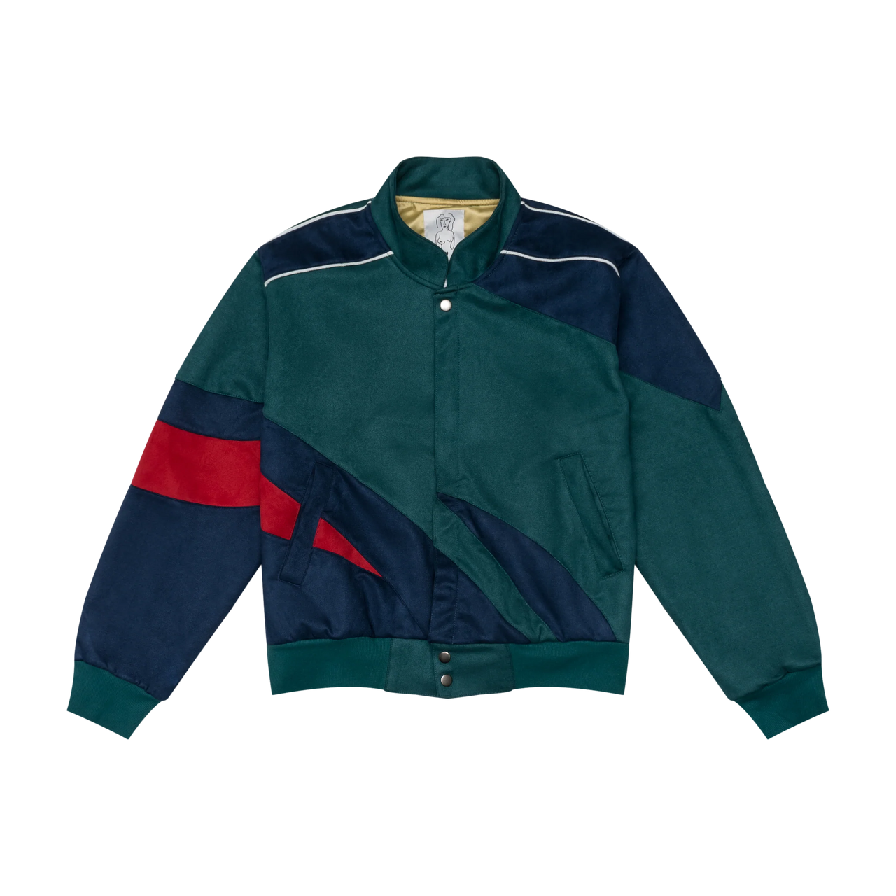 [GREEN-Multi] SUEDE PORTRAIT JACKET