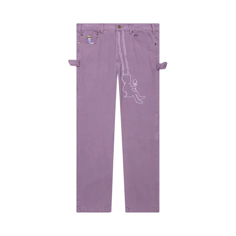 [Purple] Swingset Denim Pant