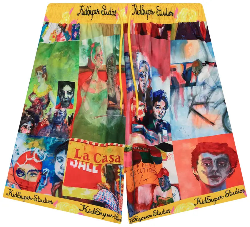 [Multicolor] SS23 Faces Shorts