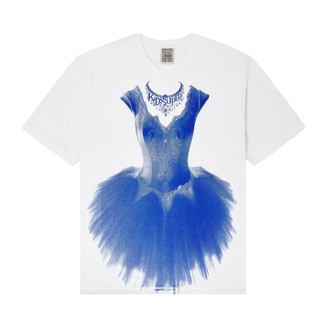 [Blue-White] Ballerina Tee