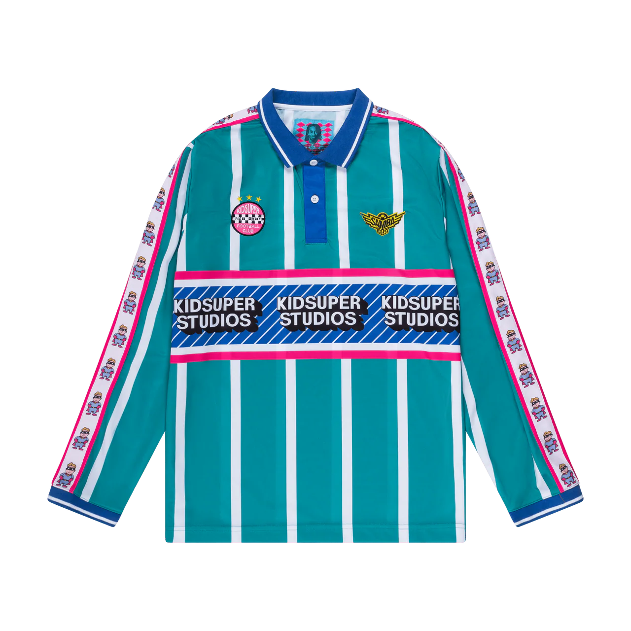 [BLUE-WHITE] KSFC SOCCER LS JERSEY LONG SLEEVE [HOME]