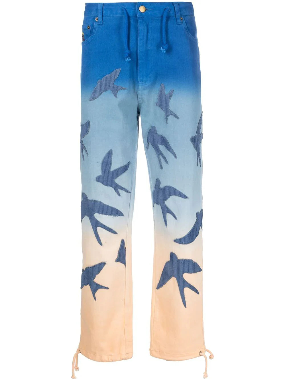 [BLUE-CREAM] Flying Bird Gradient