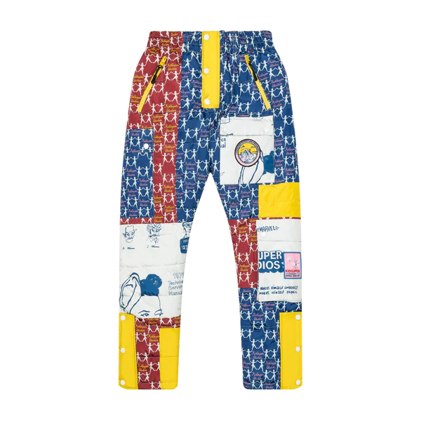 [Multicolor-YELLOW Pocket] ADVENTURER SKI/ SPACE SUIT BOTTOM
