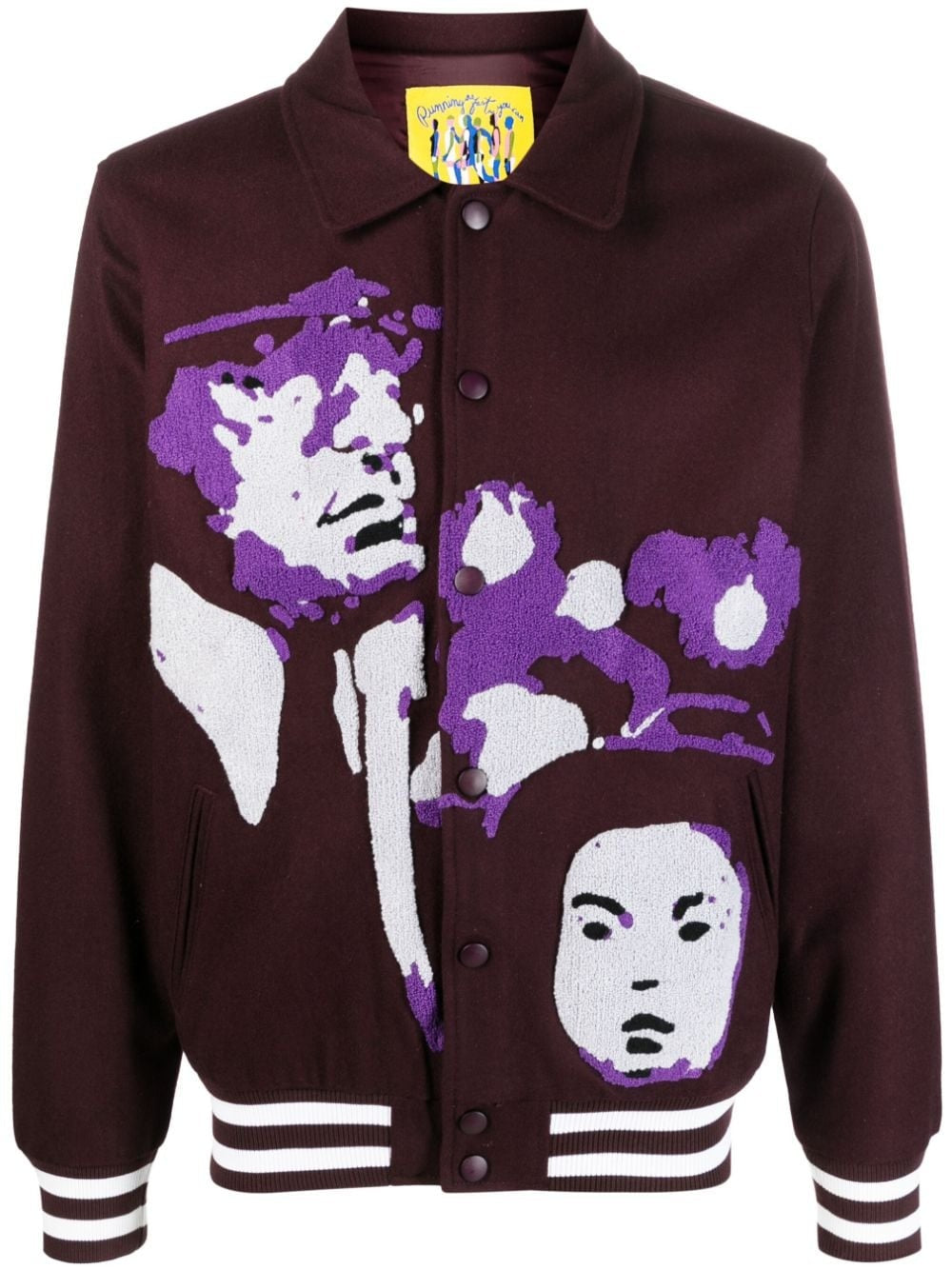 [Purple] Like Father Like Son Varsity Jacket