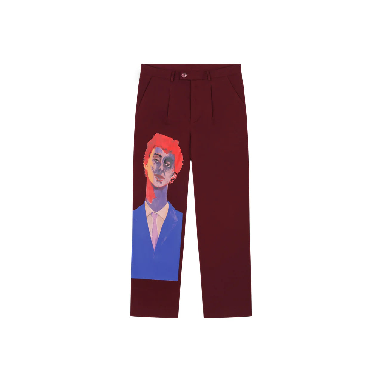 [Purple-Red] KidSuper Studios Portrait of a Boy Suit Pant