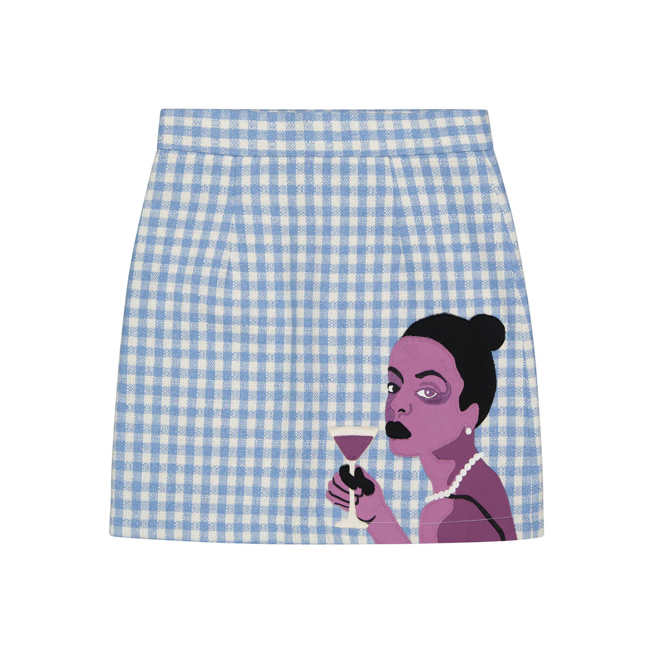 [Blue] Monday Martini Skirt