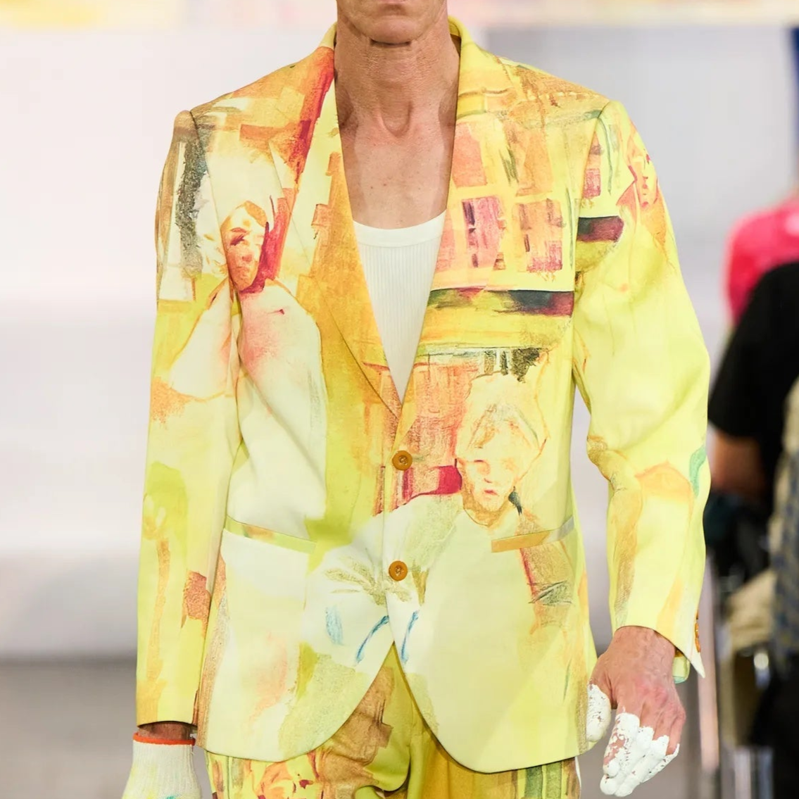 [Yellow] After School Philosophy Suit Top
