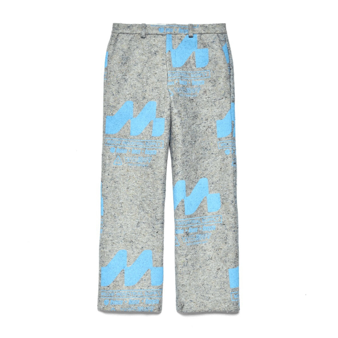 [Grey-Blue] KIDSUPER X MSCHF UHAUL COLLAB SUIT PANT