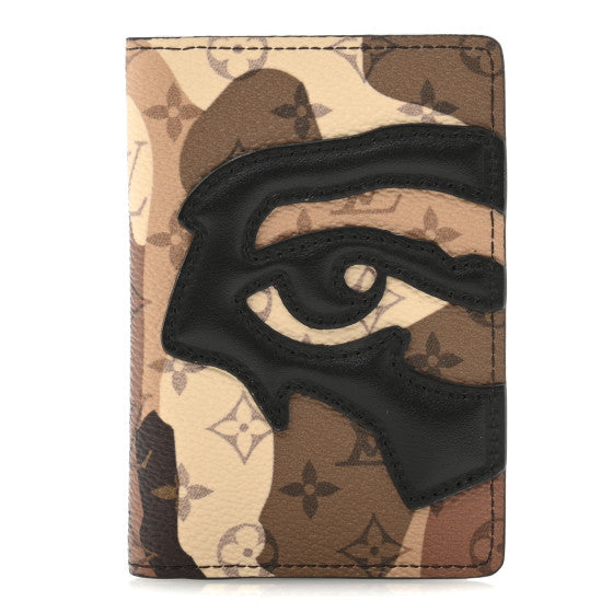 [BROWN] Louis Vuitton x KidSuper Monogram Portrait Wallet Organizer