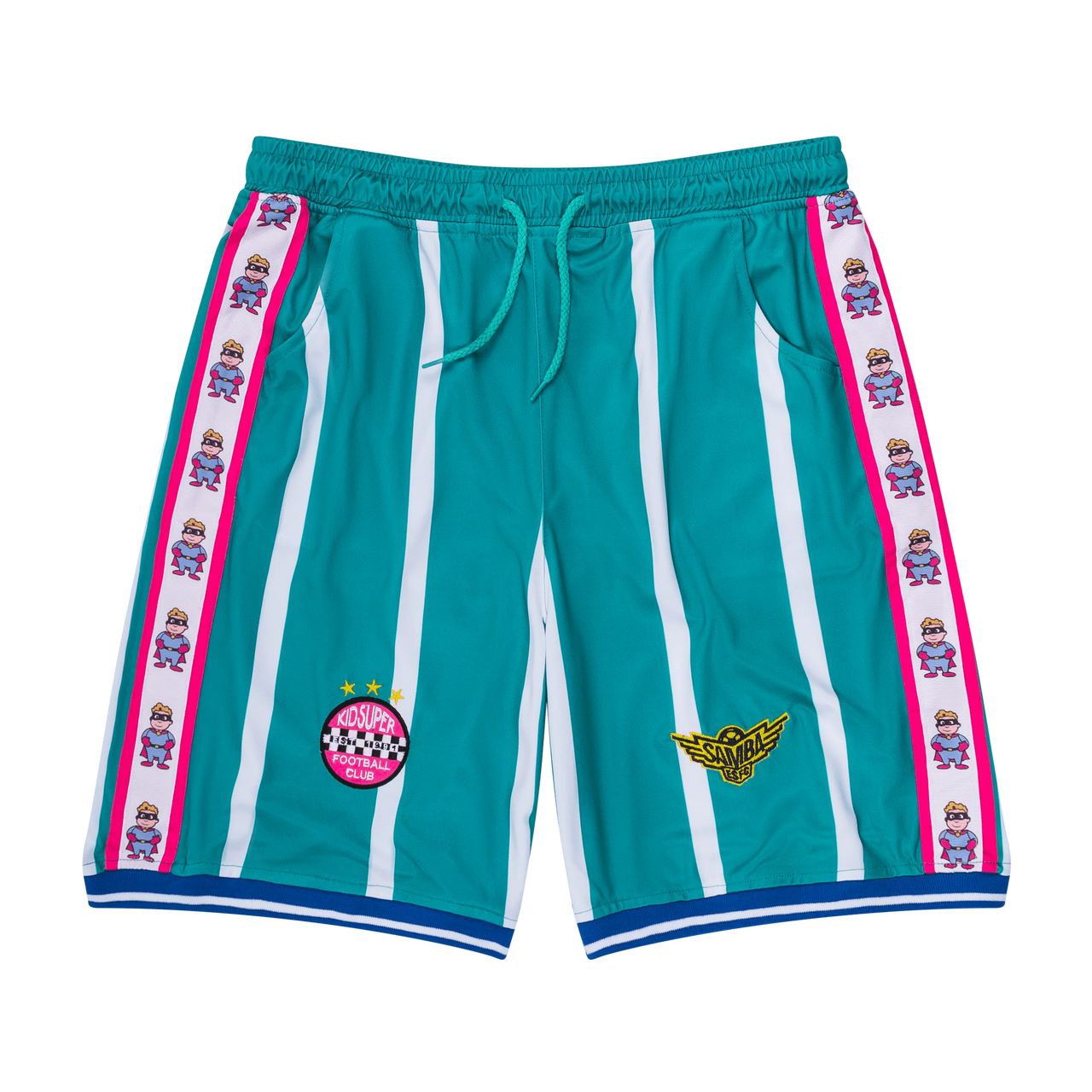 [BLUE-WHITE] KSFC HOME SOCCER SHORTS