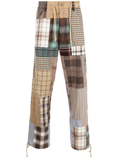 [BROWN] Cotton Face Trouser