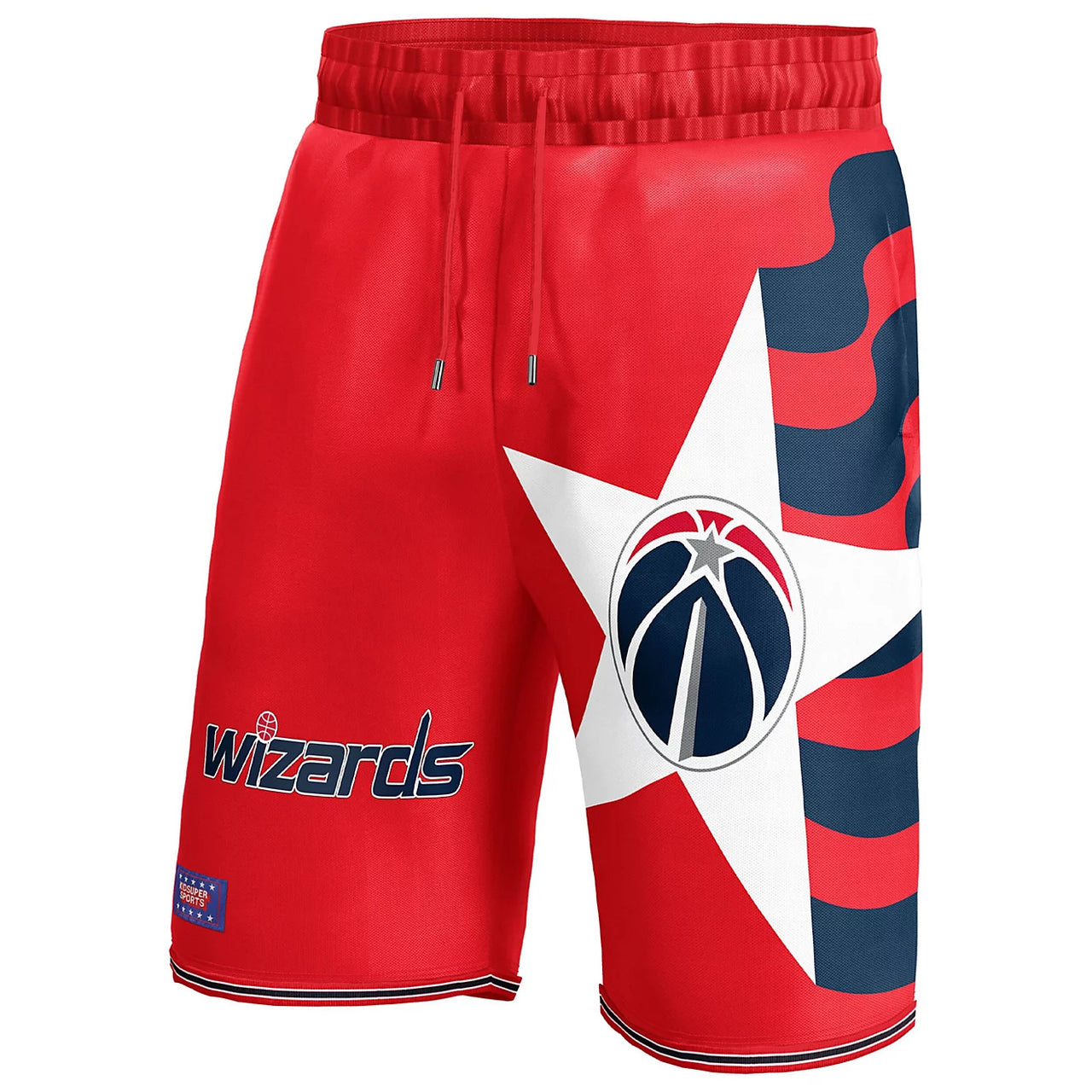 [Red] KidSuper & NBA Washington Wizards ShortS
