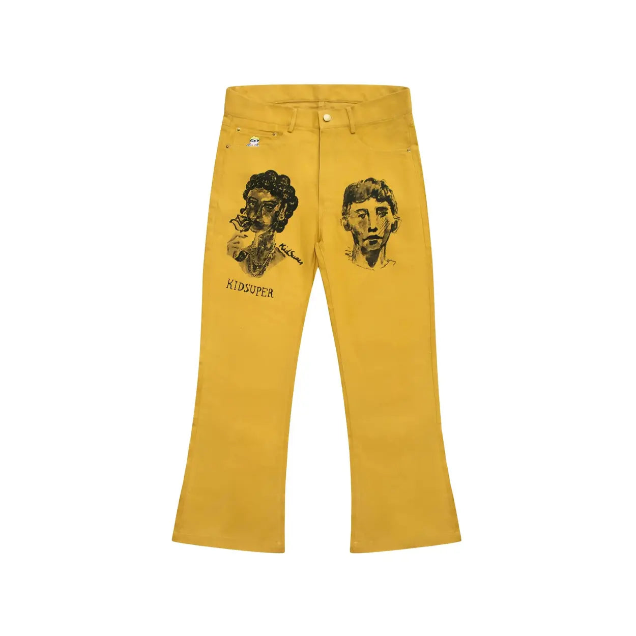[Yellow] Two Face Pant