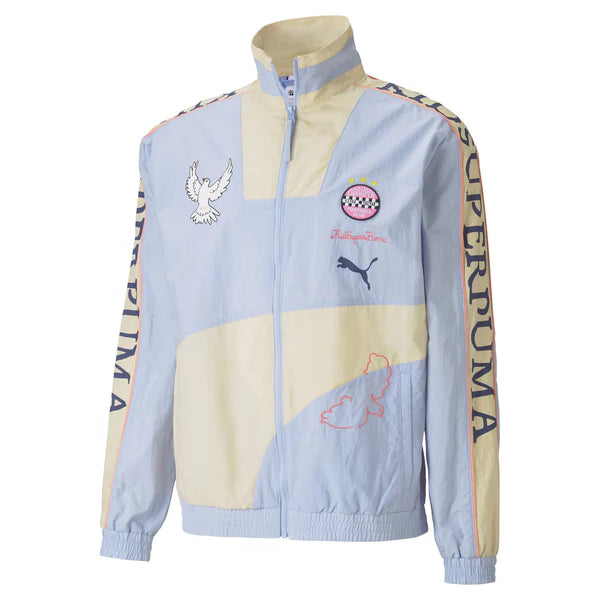 [Blue-Pebble Grey] Puma X Kidsuper Dyed Track Jacket