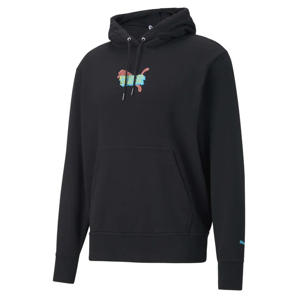 [BLACK] Puma X Kidsuper Studios LOGO Hoodie