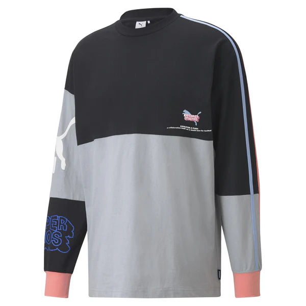 [Grey-Black] Puma X KIDSUPER STUDIO LS Tee