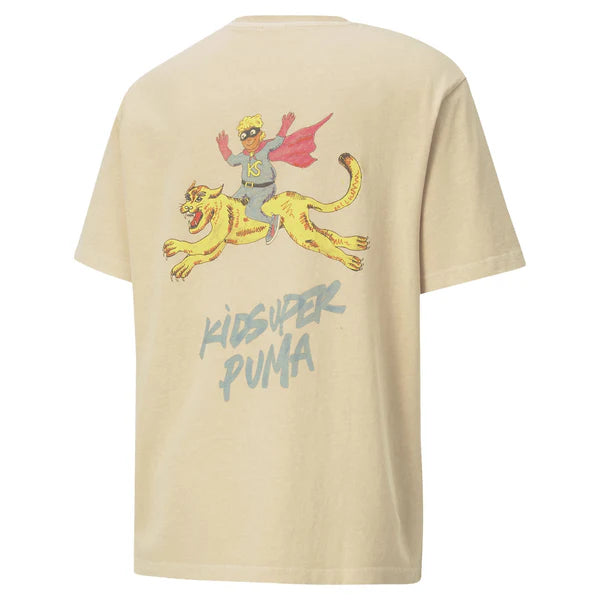 [TAN] PUMA x KIDSUPER'S TIGER RIDE TEE