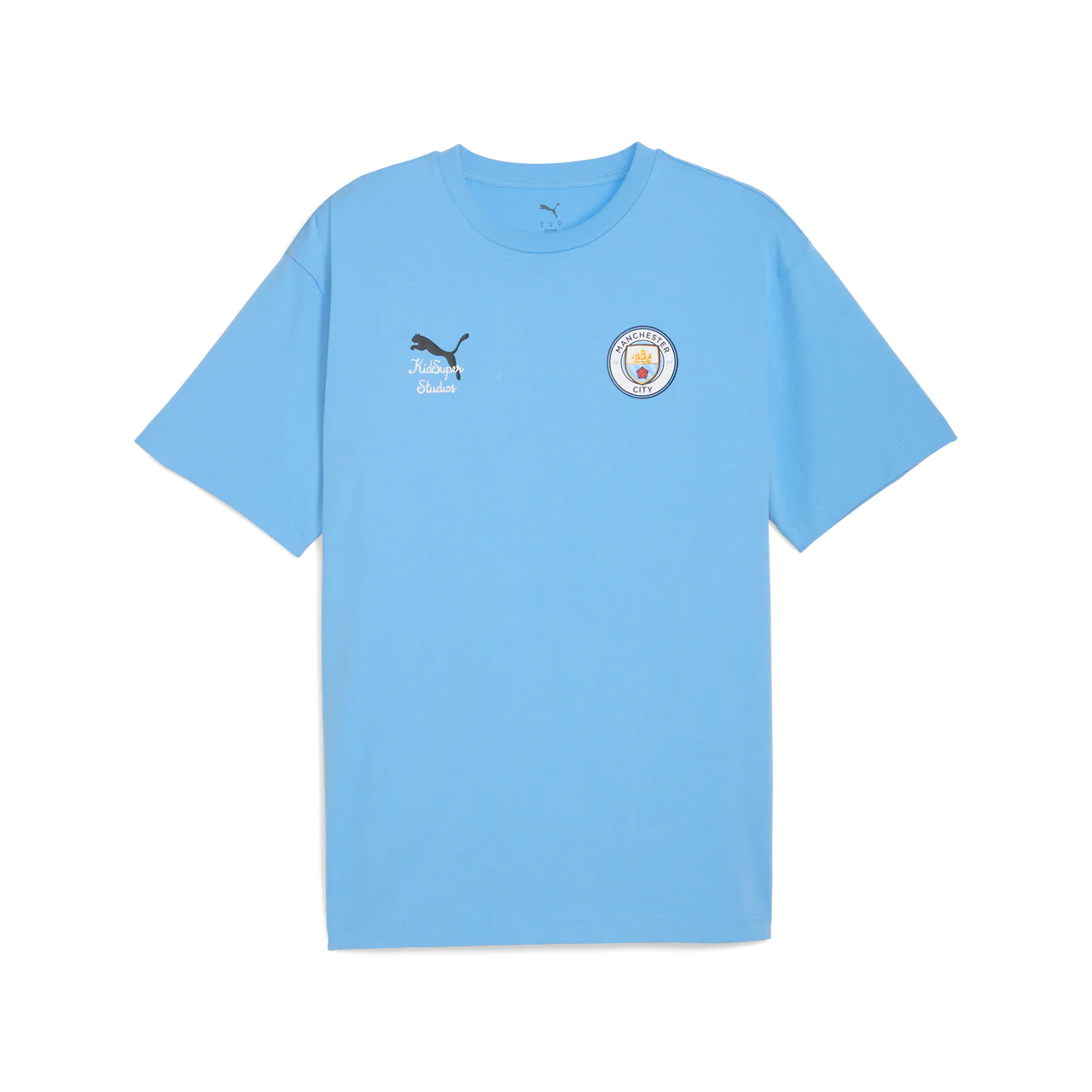 [Blue/Light Blue] PUMA x KIDSUPER Man City FC TEE Team