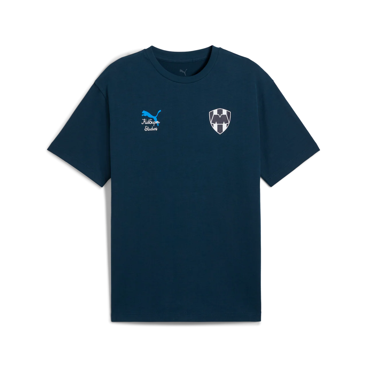 [BLUE-Deep Navy-White] KIDSUPER X PUMA C.F. Monterrey TEE