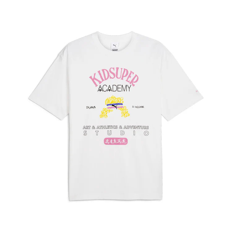 [WHITE] Puma x KidSuper Academy Graphic Tee