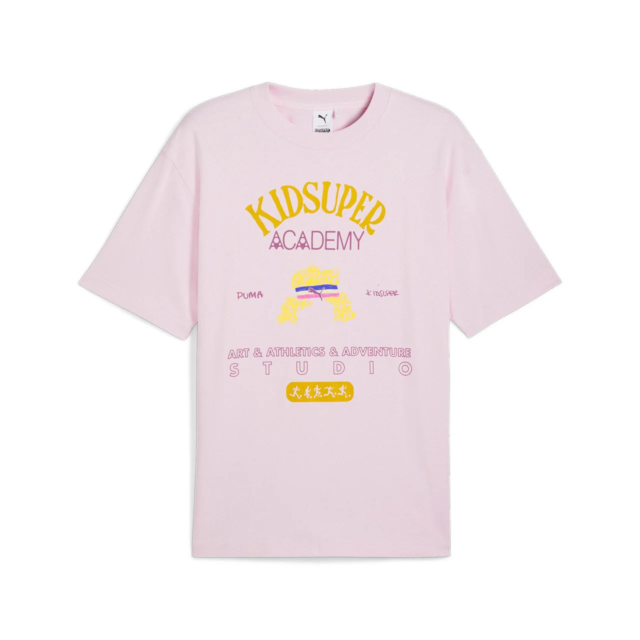 [PINK-PEAL PINK] Puma x KidSuper Academy Graphic Tee