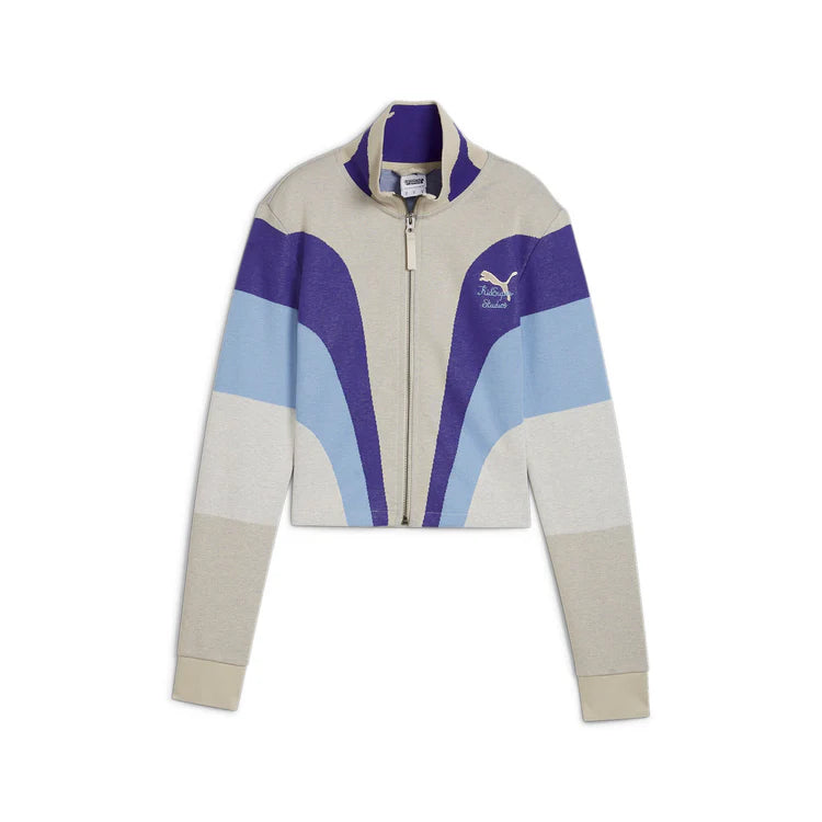 [Grey-Desert Dust] Puma x KidSuper Cropped Womens Jacket