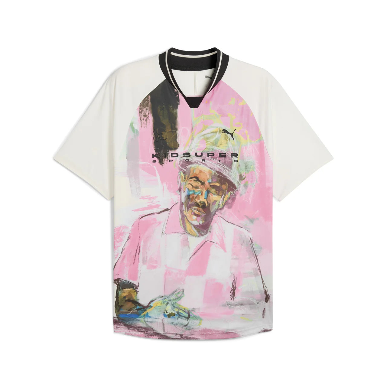 [White/Warm] PUMA X KIDSUPER PAINTED JERSEY