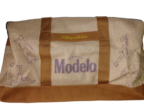 [Brown] Modelo x KidSuper Duffle/Gym Bag