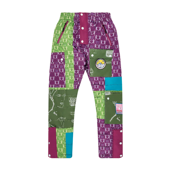 [MultiColor-Bright Blue Pocket] ADVENTURER SKI / SPACE SUIT PANT