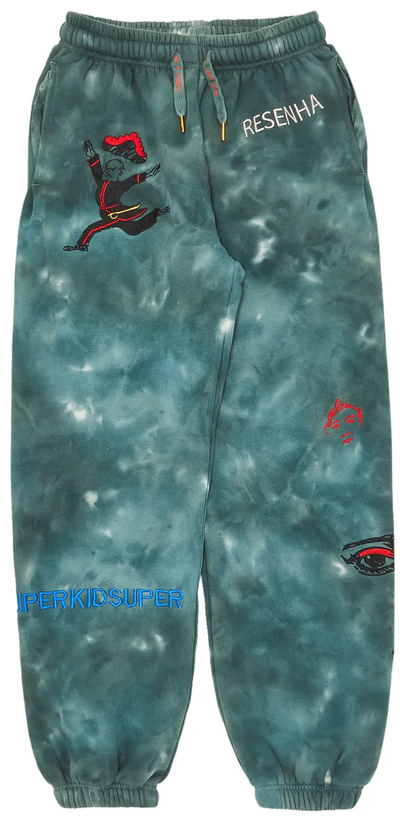 [Green] Tie Dyed Super Sweatpants