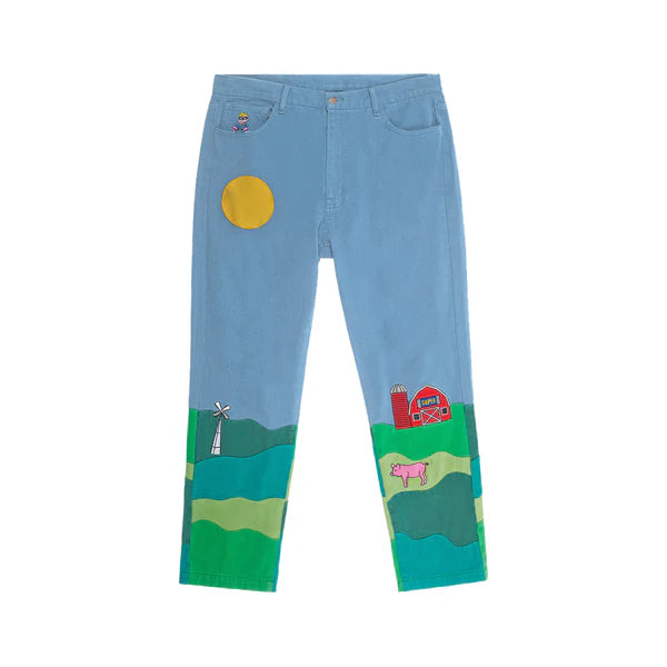 [BLUE] FARM LANDSCAPE PANT
