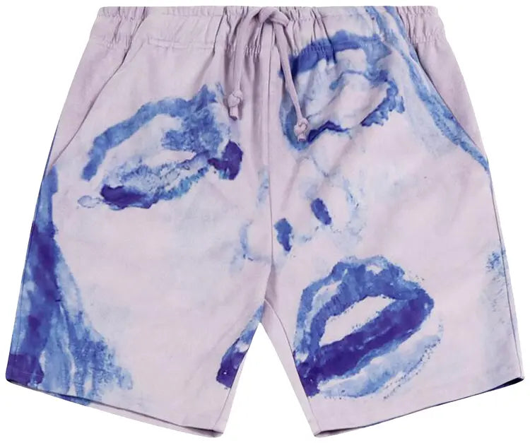 [Purple/Violet] Lady Face Shorts