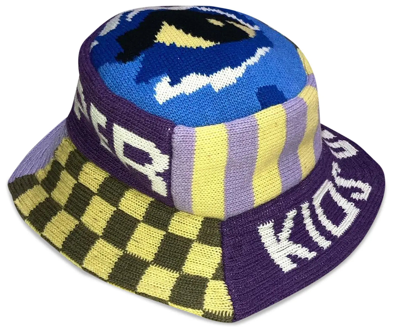 [Multicolor-Purple] Super Knit Bucket Hat