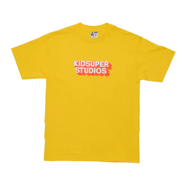[Yellow-White-Orange] LOGO TEE