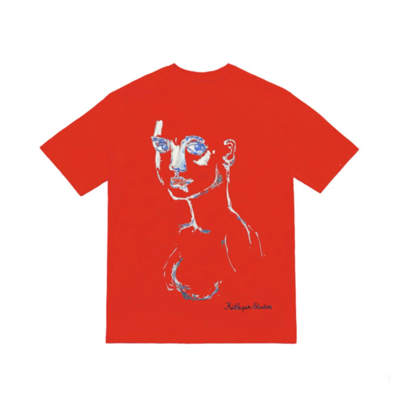 [RED] Painted Girl TEE