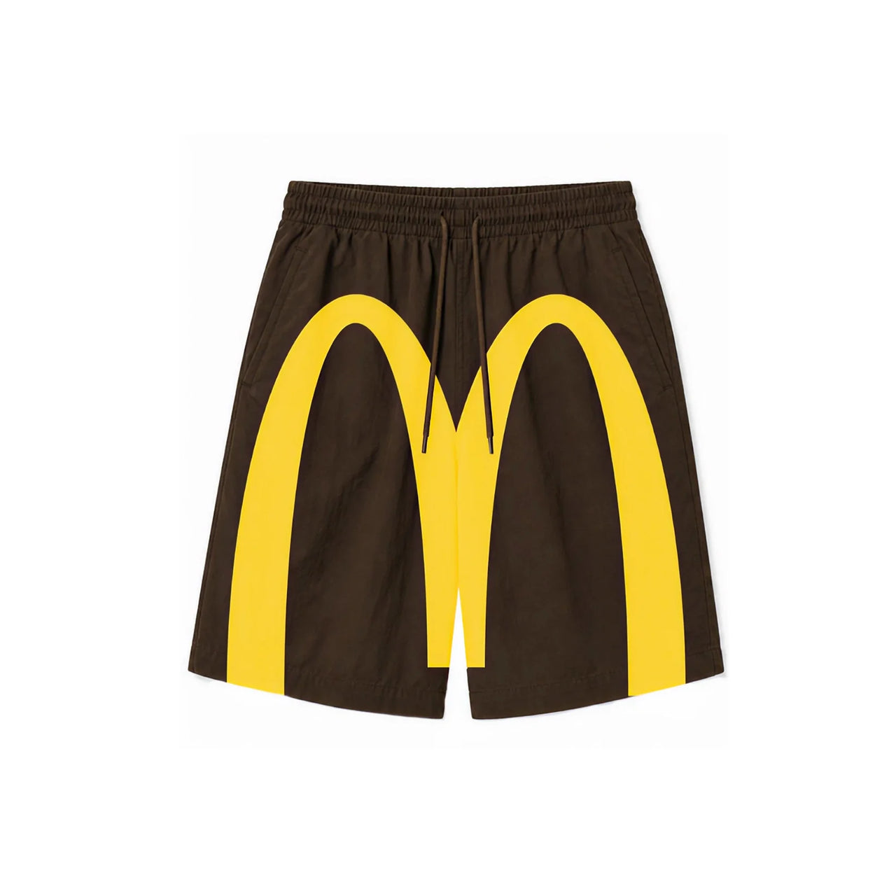 [Black-Golden]  KidSuper X McDonald's Track Short
