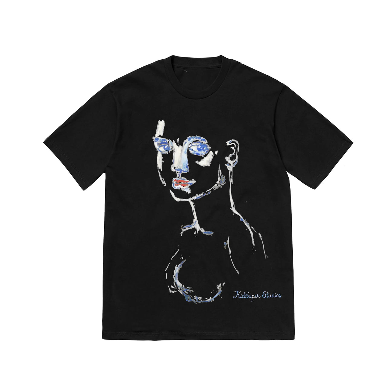[Black] Painted Girl TEE